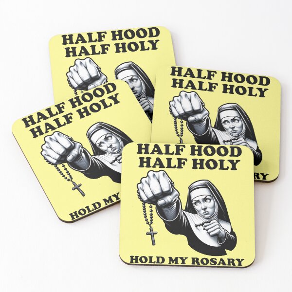 Item preview, Half Hood, Half Holy, Hold My Rosary designed and sold by LexicalLegend.