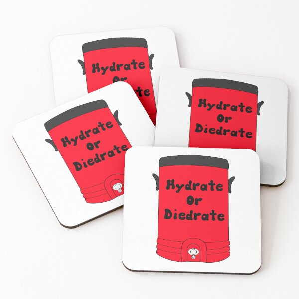 Item preview, Hydrate or Diedrate Red Cooler designed and sold by doodlesbyCara.