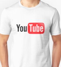 You Tube Logo Merchandise Unisex T-Shirt