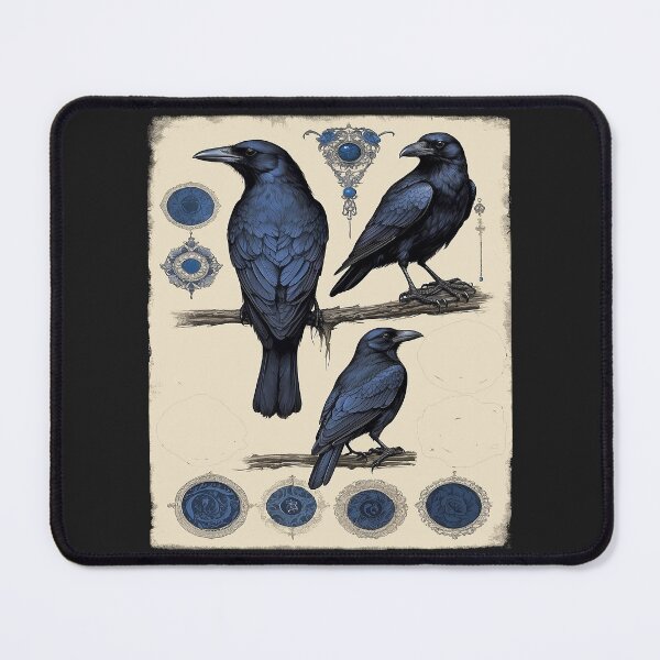 Item preview, Dark raven birds gothic style designed and sold by erozzz.