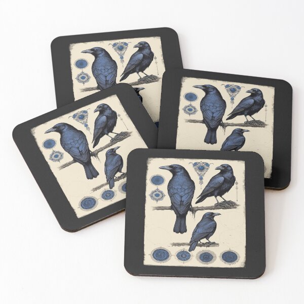 Item preview, Dark raven birds gothic style designed and sold by erozzz.