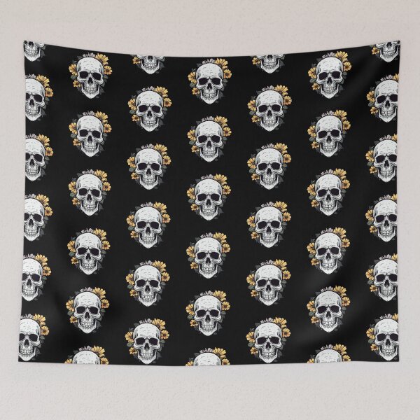 Item preview, Flower Skull designed and sold by taoistviking.