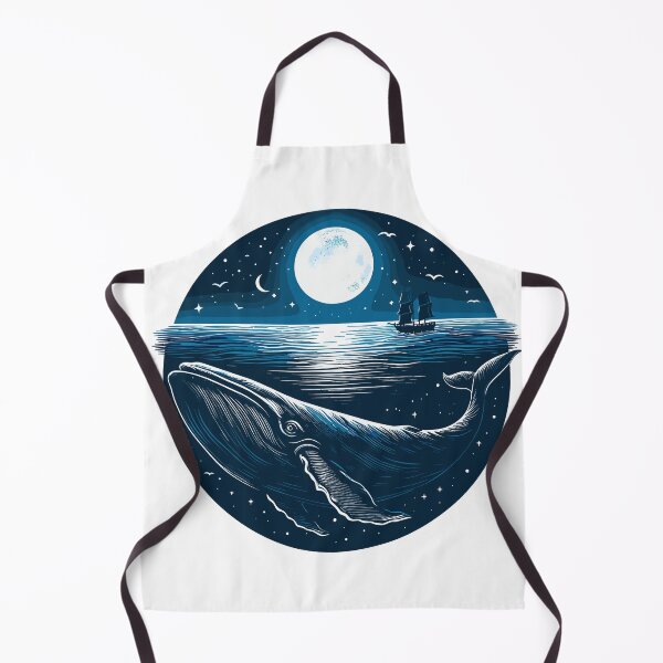 Item preview, Dark Shadows Blue Whale designed and sold by bihtti.