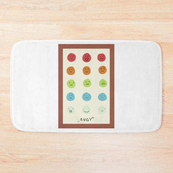 Item preview, Colorful faces designed and sold by OrangesAndFun.