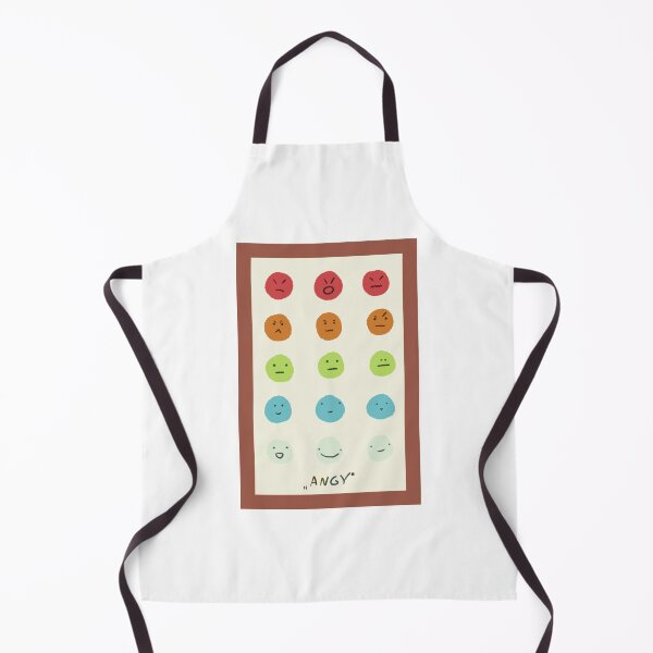 Item preview, Colorful faces designed and sold by OrangesAndFun.