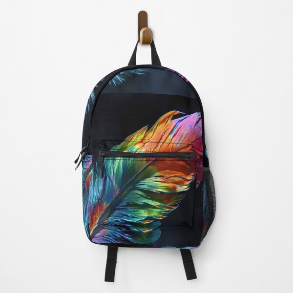 Item preview, Stunningly colorful tie dye feather print designed and sold by dcrc.