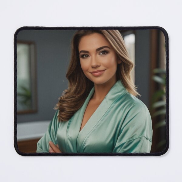Item preview, Woman in a green bathrobe designed and sold by KilianSzmid.
