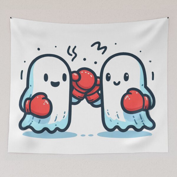 Item preview, GHOST BOXING designed and sold by BootsNCatsStore.