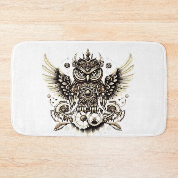 Item preview, Steampunk owl designed and sold by CONTAINION.