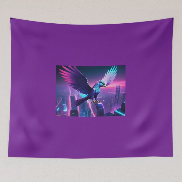 Item preview, Blue bird over the city designed and sold by KilianSzmid.