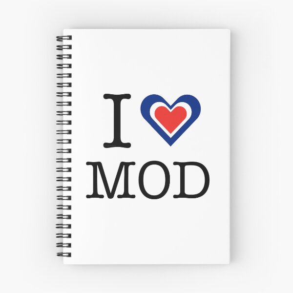 Item preview, I Love MOD Heart NYC Style designed and sold by Logo-A-GoGo.