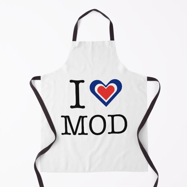 Item preview, I Love MOD Heart NYC Style designed and sold by Logo-A-GoGo.