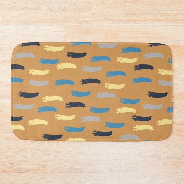 Item preview, Beautiful Yellow and Blue Paint Brush theme designed and sold by EMMonovi.