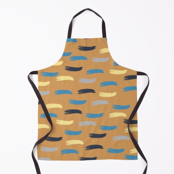 Item preview, Beautiful Yellow and Blue Paint Brush theme designed and sold by EMMonovi.