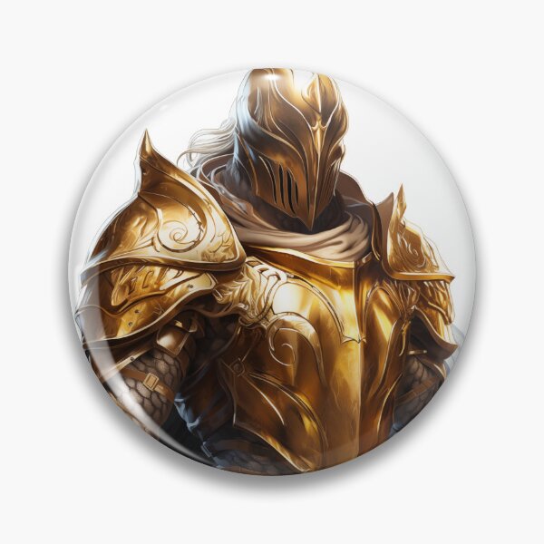 Item preview, Knight in golden armor designed and sold by GoodThings66.