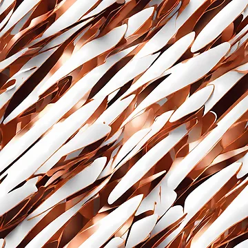 Artwork thumbnail, Metallic Pattern: Copper Pattern by CreativeSparkzz