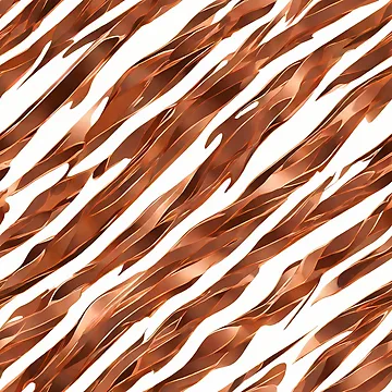 Artwork thumbnail, Metallic Pattern: Copper Pattern by CreativeSparkzz