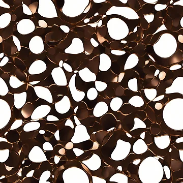 Artwork thumbnail, Metallic Pattern: Bronze Pattern by CreativeSparkzz