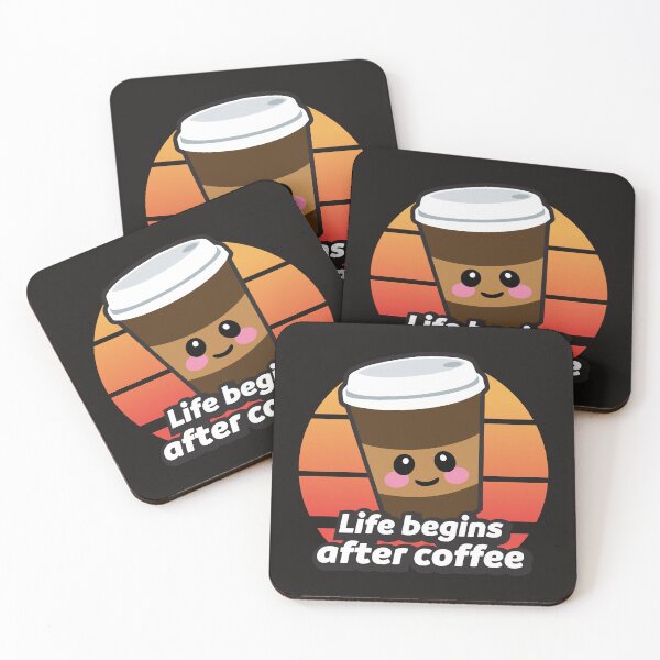 Item preview, Life begins after coffee designed and sold by therockstuff.