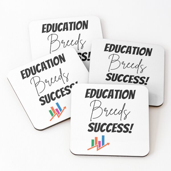 Item preview, Education Breeds Success Design designed and sold by JAMTEESHOP.