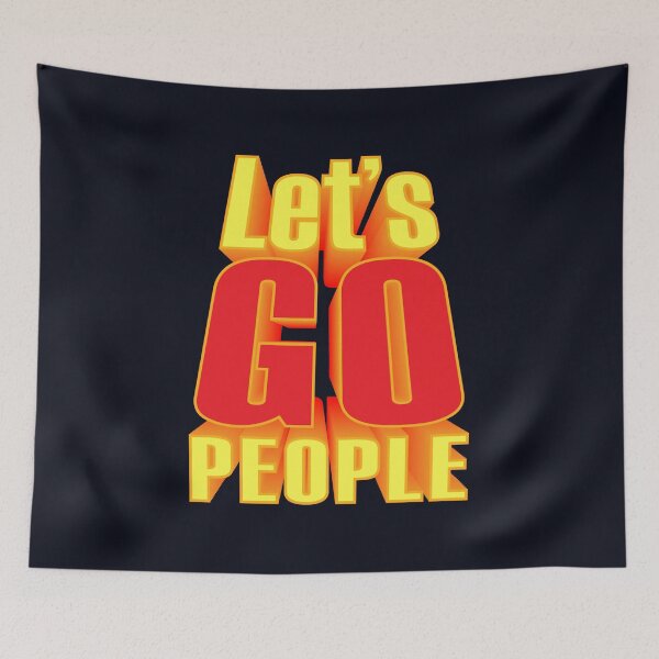 Item preview, Let's GO PEOPLE designed and sold by Laura  Cabello.
