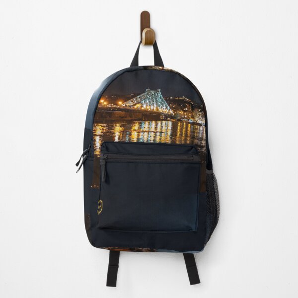 Item preview, Edition Dark Blue - Full moon over the Blue Wonder on the Elbe in Dresden during some high water designed and sold by Dietmar Fromme.