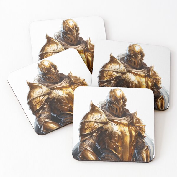 Item preview, Knight in golden armor designed and sold by GoodThings66.