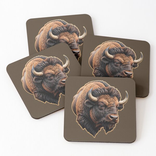 Item preview, Bison ( animation portrait ) Logo Style designed and sold by Gilby-Designs.