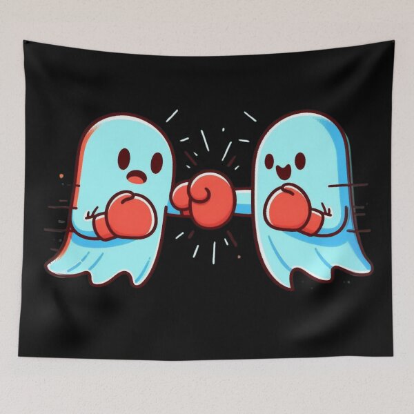 Item preview, GHOST BOXING designed and sold by BootsNCatsStore.