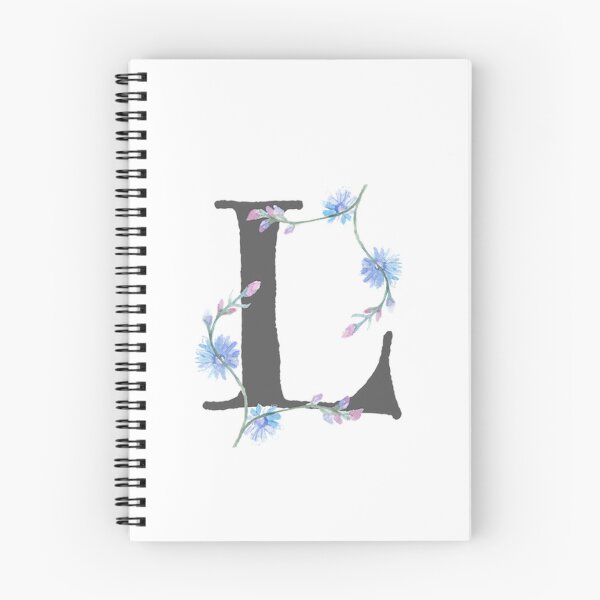 Item preview, Flowery 'L' designed and sold by vmiro.