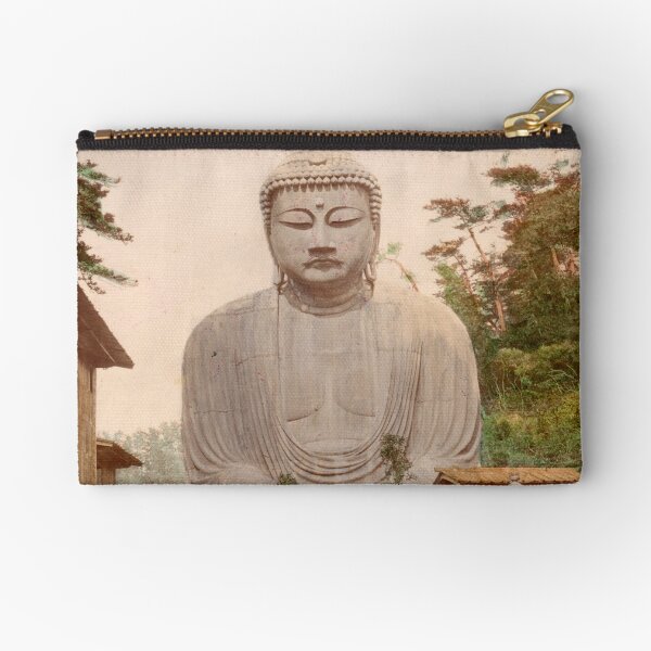 Giant Buddha, Japan Zipper Pouch