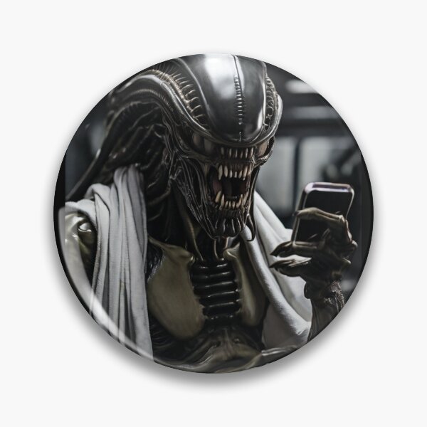 Artikelvorschau, Xenomorph Gym Selfie entworfen und verkauft von surrealnebula.