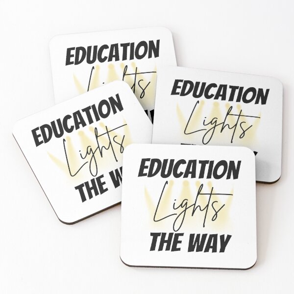 Item preview, Education Lights The Way Design designed and sold by JAMTEESHOP.