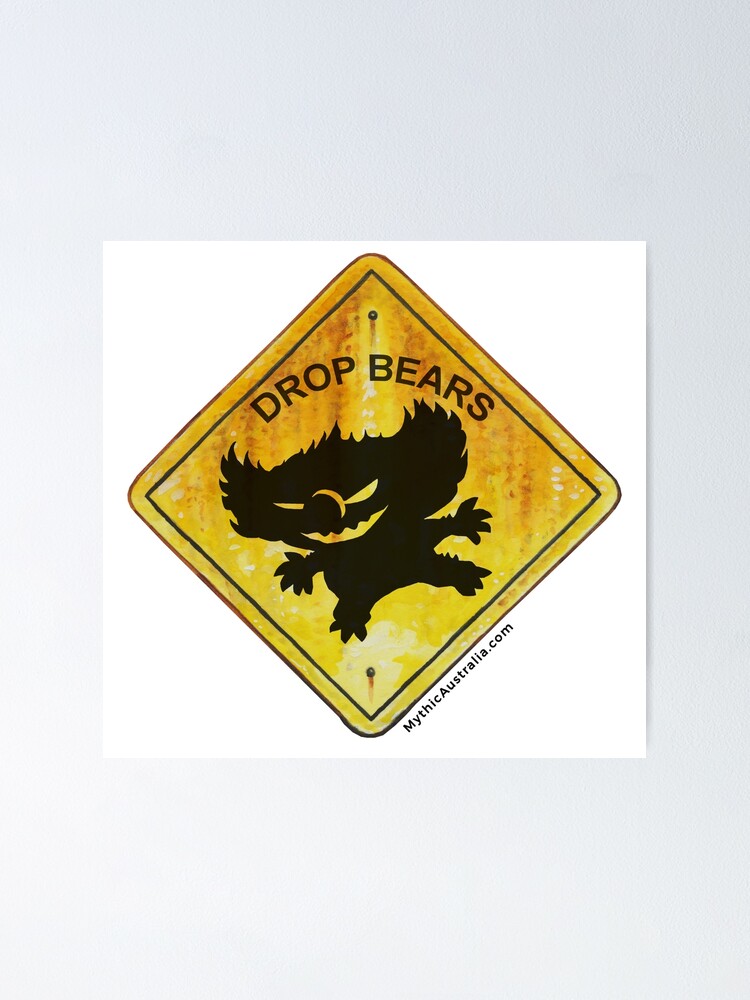 Drop Bear warning | Poster