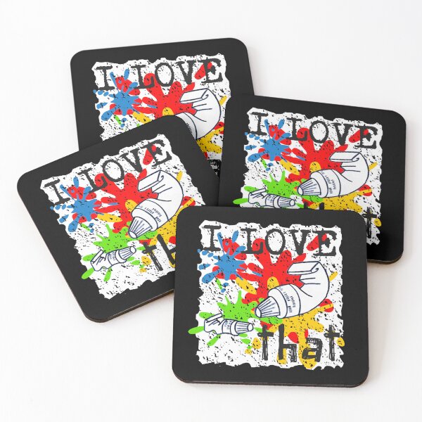 Item preview, Colorful splashes of paint  designed and sold by kebello-shop.