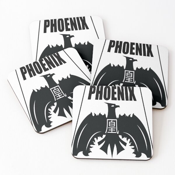 Item preview, Phoenix Logo - Black on Transparent designed and sold by AnneOminous.