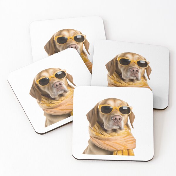 Item preview, Best Dog Outfit Stylish Labrador in Winter Gear designed and sold by coserkan.