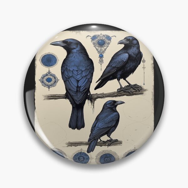 Item preview, Dark raven birds gothic style designed and sold by erozzz.