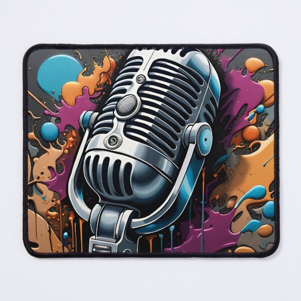 Item preview, Microphone Graffiti designed and sold by DisneyKrayzie.