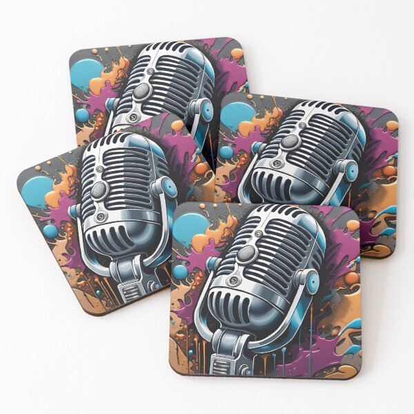 Item preview, Microphone Graffiti  designed and sold by DisneyKrayzie.