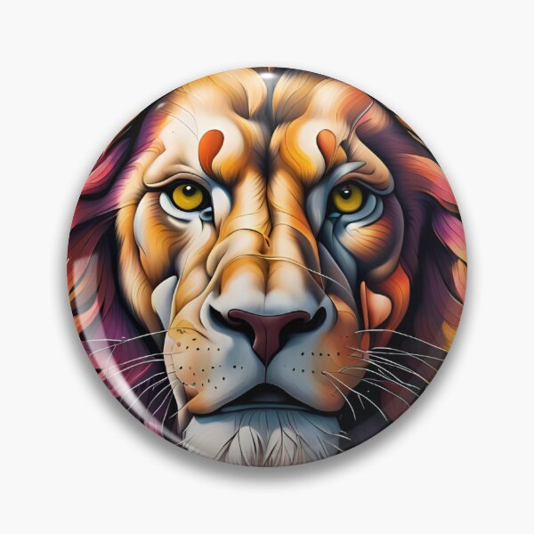 Item preview, Colorful Graffiti Lion designed and sold by DisneyKrayzie.