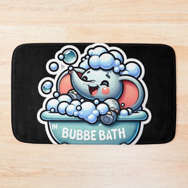 Item preview, Elephant in Bubble Bath designed and sold by Master-Print.