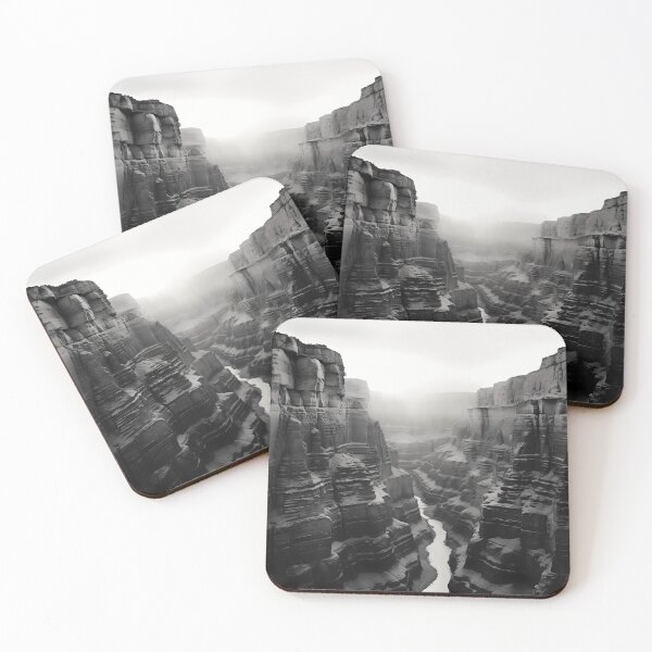 Item preview, Grand Canyon - "Monochromatic Majesty" designed and sold by codestealth.