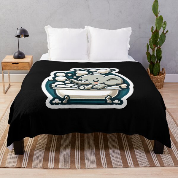 Item preview, Elephant in Bubble Bath designed and sold by Master-Print.