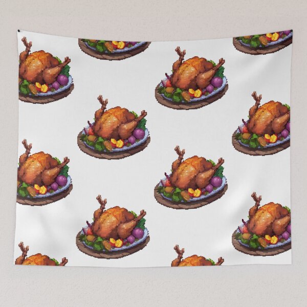 Item preview, Stuffed Turkey- Pixel art designed and sold by octoboobs.