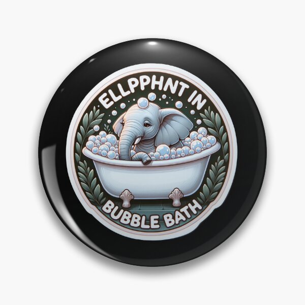Item preview, Elephant in Bubble Bath designed and sold by Master-Print.