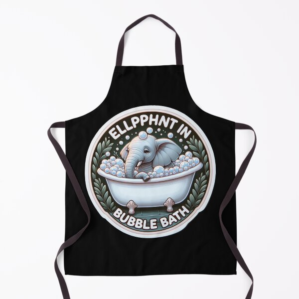Item preview, Elephant in Bubble Bath designed and sold by Master-Print.