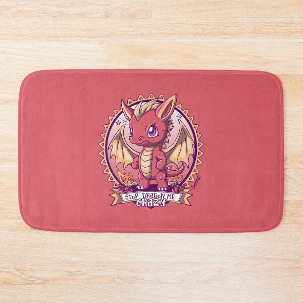 Item preview, Stop Dragon Me Crazy - Adorable Frustration Unleashed designed and sold by SPIRIMAL.