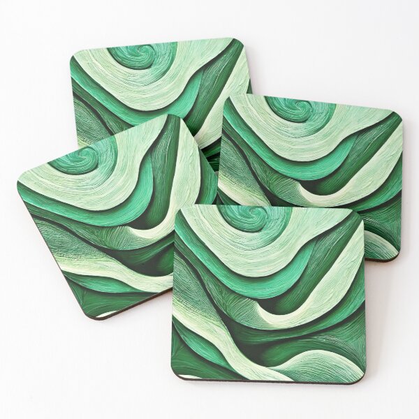 Item preview, Vintage Green Shades Minimalist Retro Design for Timeless Elegance designed and sold by joyfulcow.