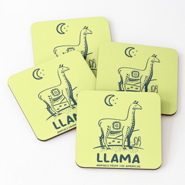 Item preview, Animals from  the Americas - Llama designed and sold by Frank J. Art.